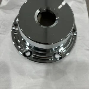 Chrome billet front wheel hub oilers - Image 2