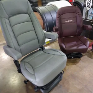 Bostrom Grey High Back & Maroon Mid Back Seats - Image 3