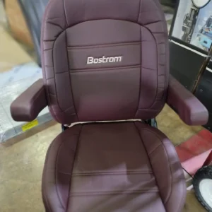 Bostrom Grey High Back & Maroon Mid Back Seats - Image 1