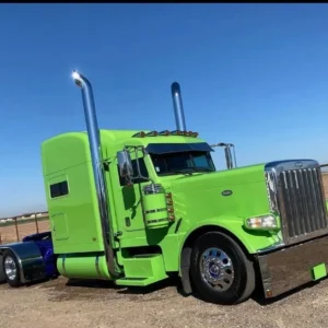 7” chrome stack combo with elbows - Image 1