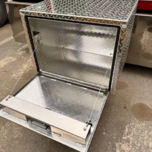 Diamond plate truck or trailer storage box - Image 1