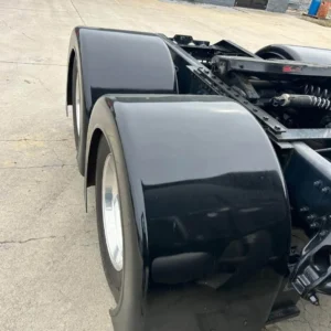 Black Fiberglass Full Fenders for Semi Truck (Dual Axle) – With Brackets - Image 7
