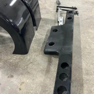 Black Fiberglass Full Fenders for Semi Truck (Dual Axle) – With Brackets - Image 6