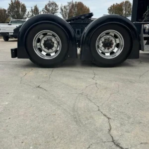 Black Fiberglass Full Fenders for Semi Truck (Dual Axle) – With Brackets - Image 3
