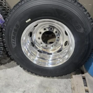 11R24.5 tires Peterbilt style rims for SALE!!!!!!