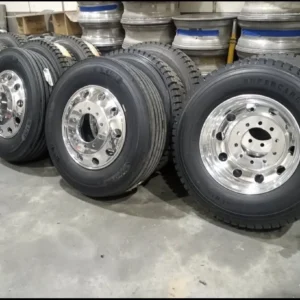 Wheels and Tires 11R24.5 for Peterbilt Kenworth Mack Volvo Freightliner International - Image 4