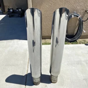 Peterbilt 7” Miter Exhaust Tips 48” long - Image 2