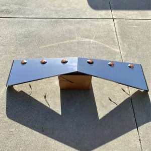 Peterbilt 389/386/379 Bow Tie Drop Visor