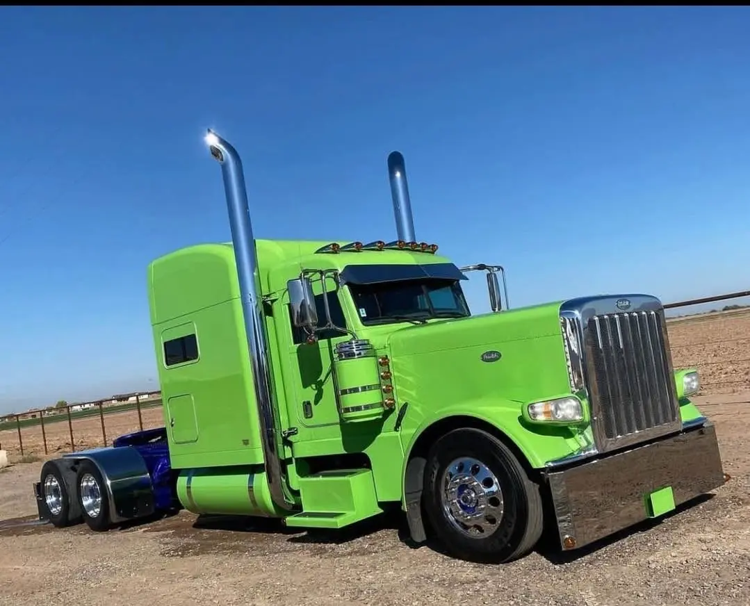 7” chrome stack combo with elbows