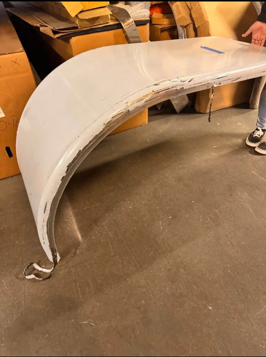 Alum Half Fenders 30” Drop - Image 2