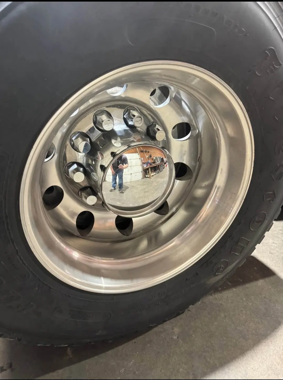 11R22.5 set of tires and wheels - Image 2