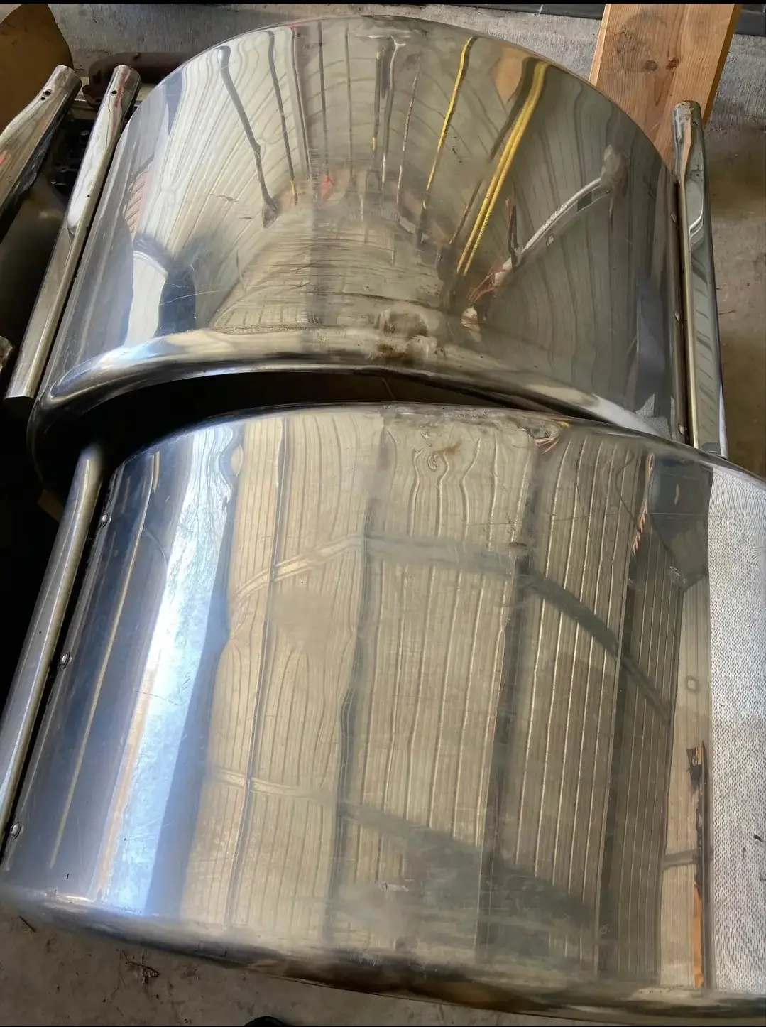 Single Hump Stainless Semi Fenders - Image 3