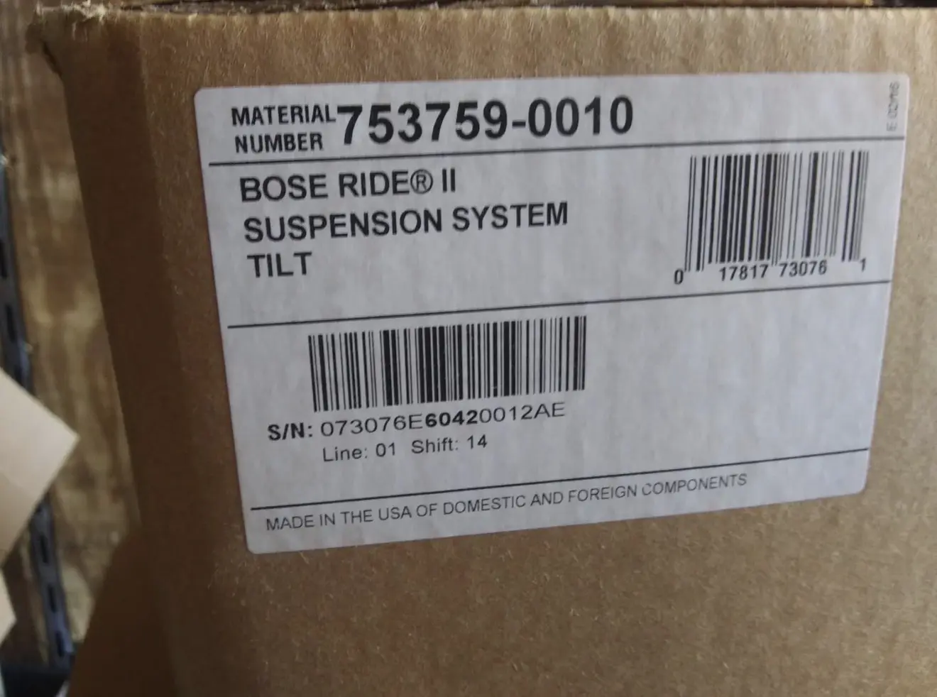 Semi Truck Seat Brand New Bose Ride system - Image 7
