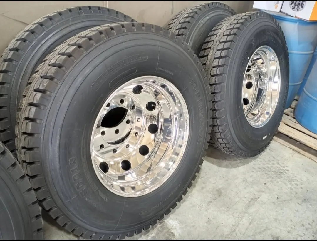 Rims and Tires for Peterbilt Kenworth Volvo Freightliner Mack International - Image 2