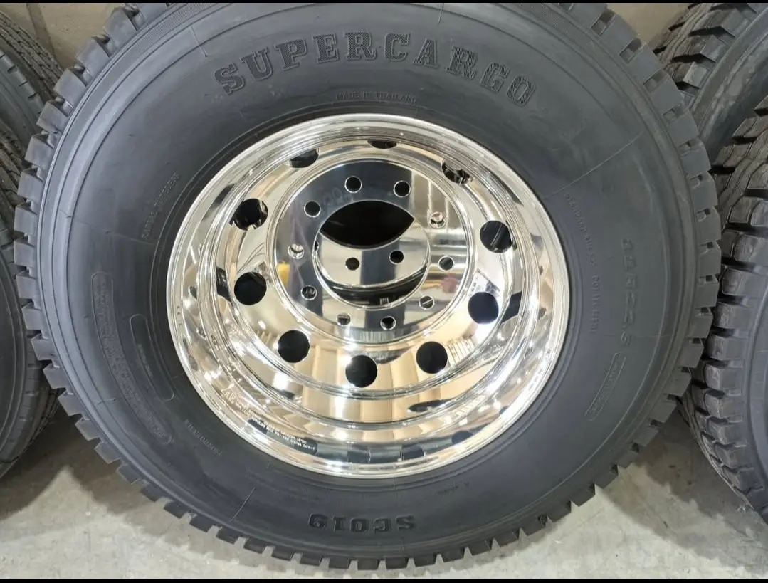 Rims and Tires for Peterbilt Kenworth Volvo Freightliner Mack International - Image 3