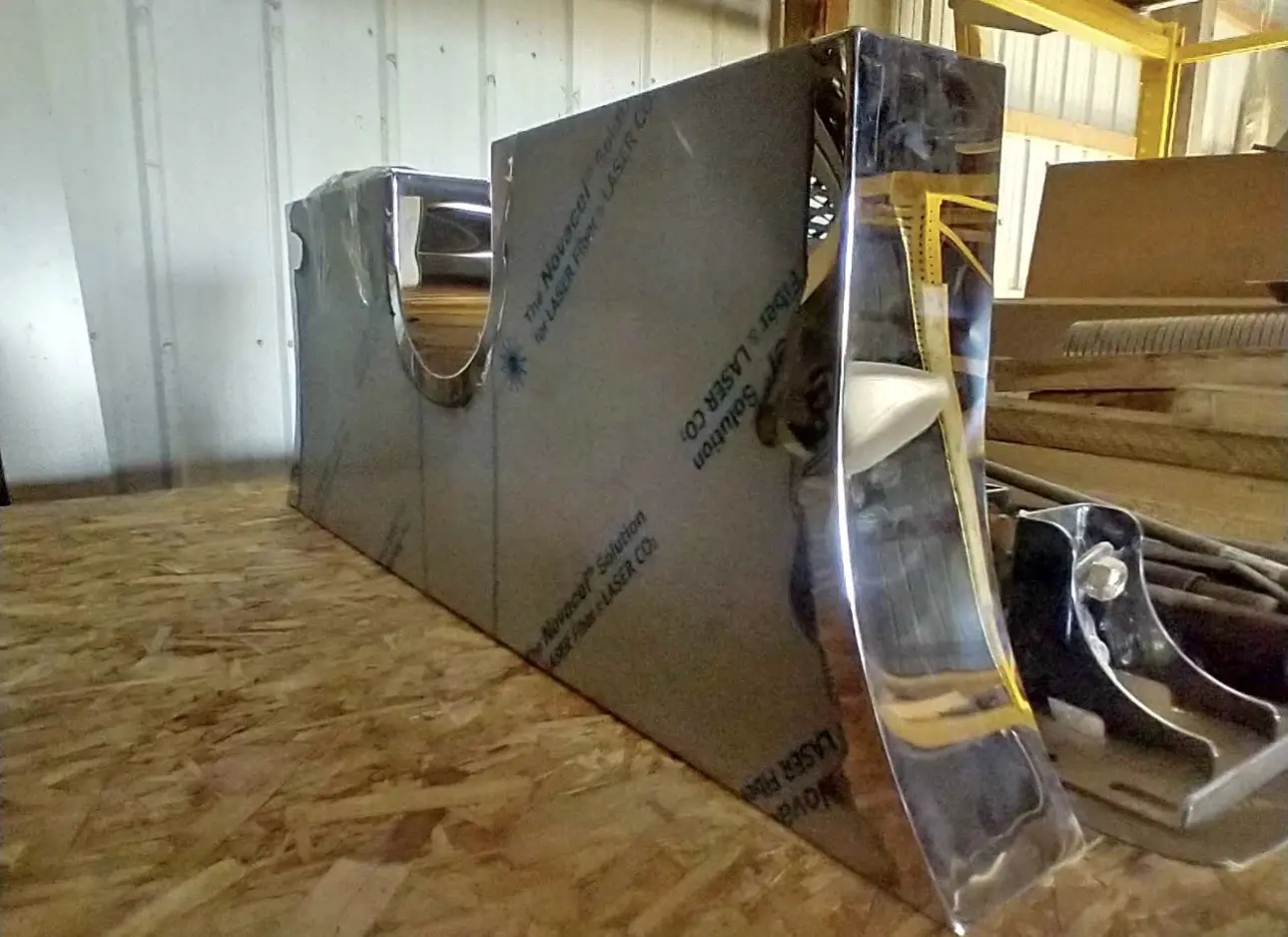 Stainless steel filler panel - Image 3